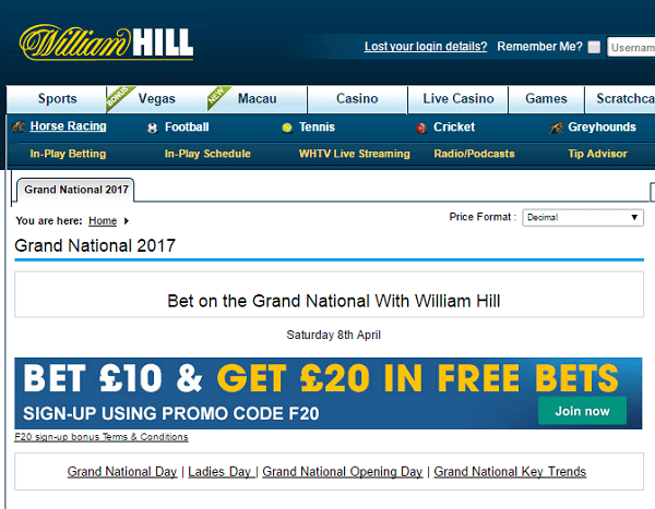 William Hill: Grand National